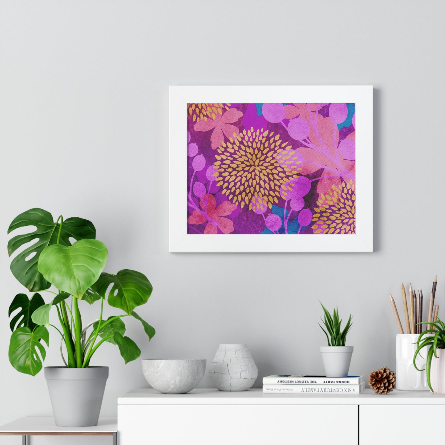 Blossom Bliss Framed Horizontal Poster