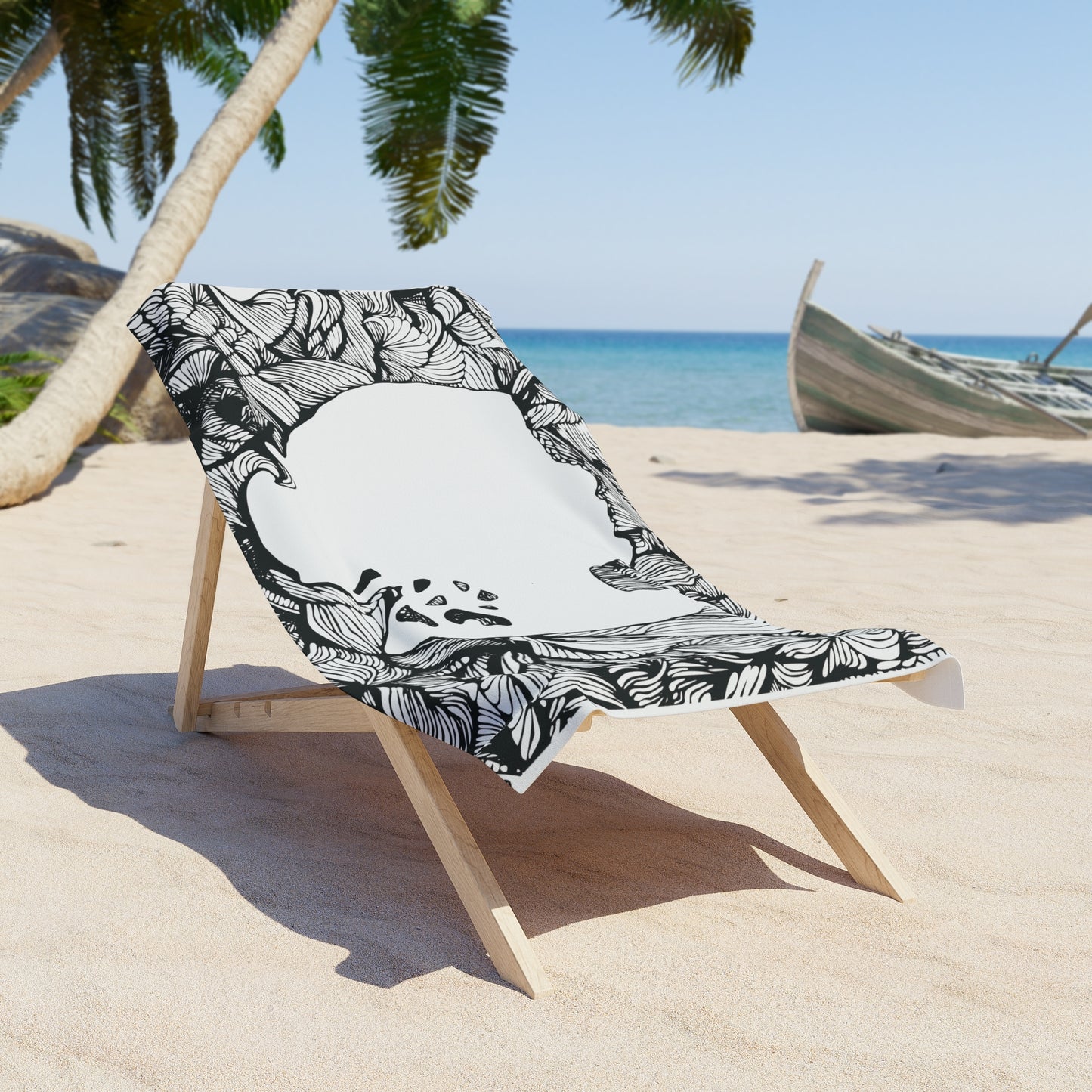 "Whispers of the Mind" Beach Towel