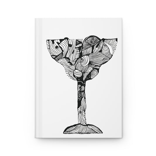 "Zesty Flow" Hardcover Journal Matte