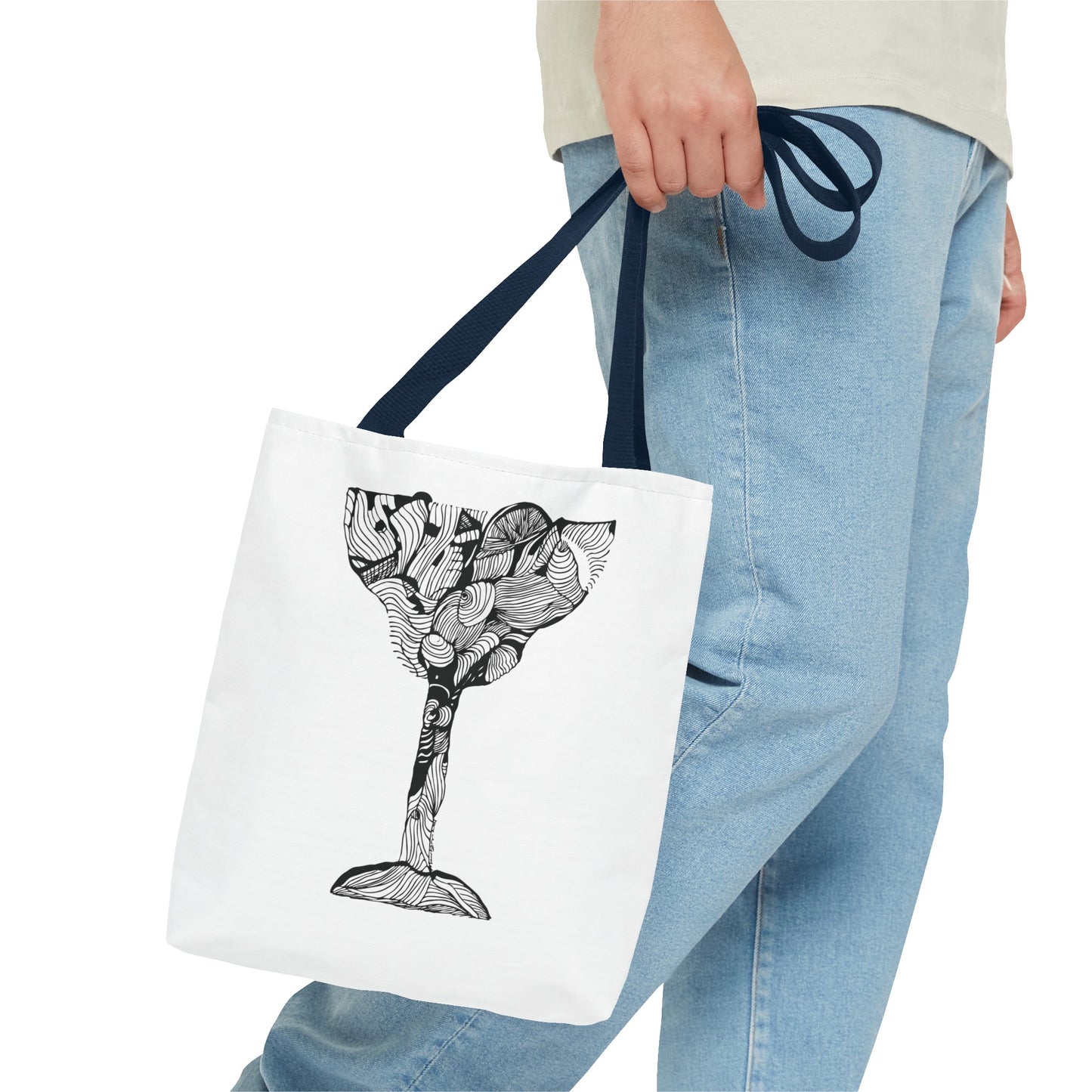 "Zesty Flow" Tote Bag