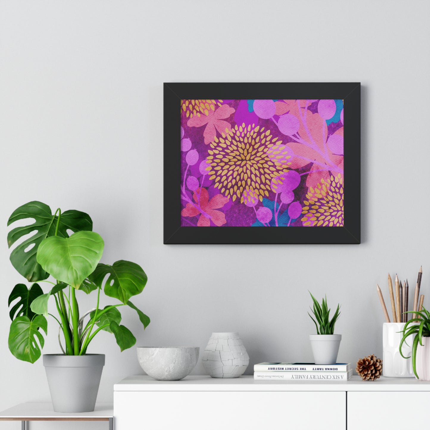 Blossom Bliss Framed Horizontal Poster