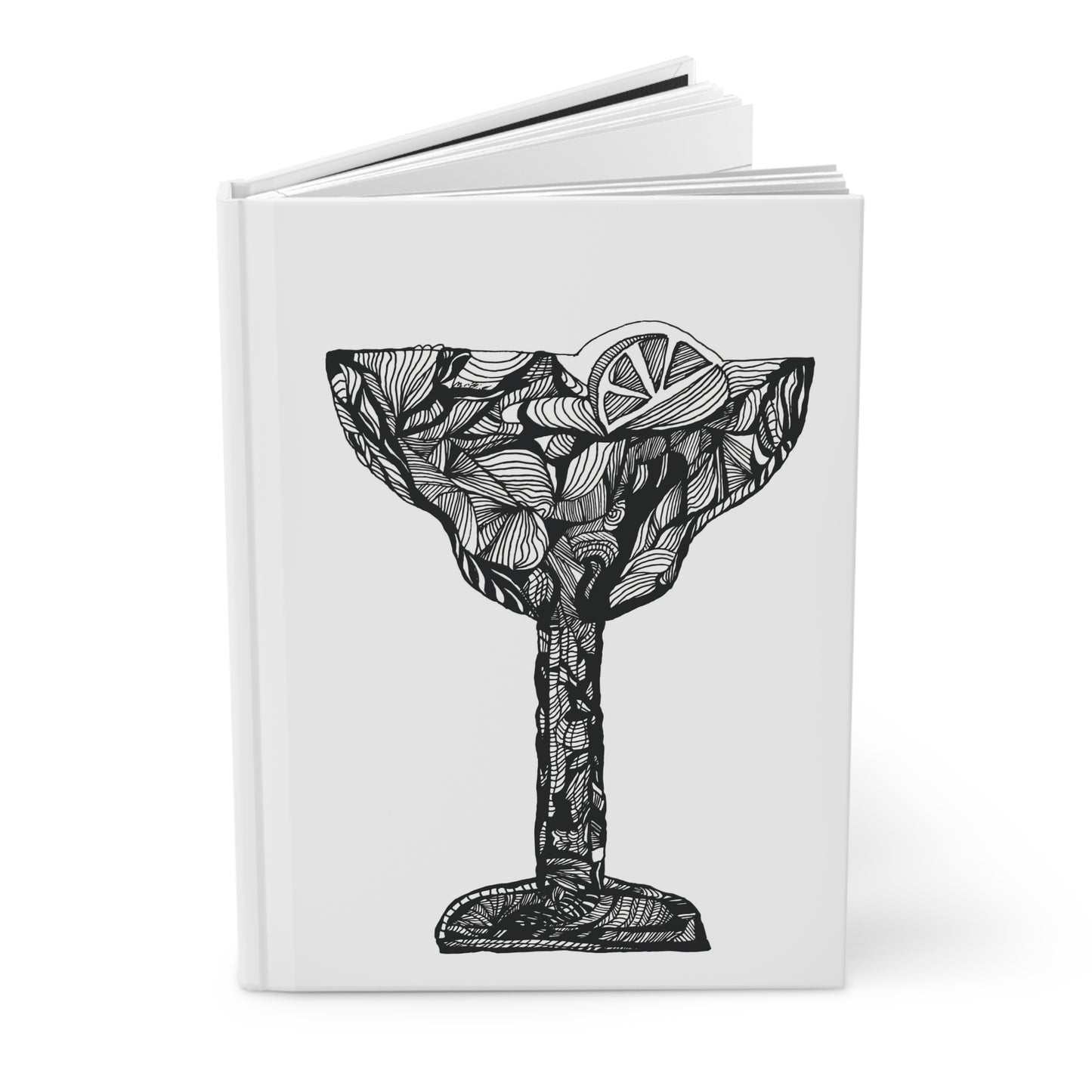 "Botanical Margarita" Hardcover Journal Matte