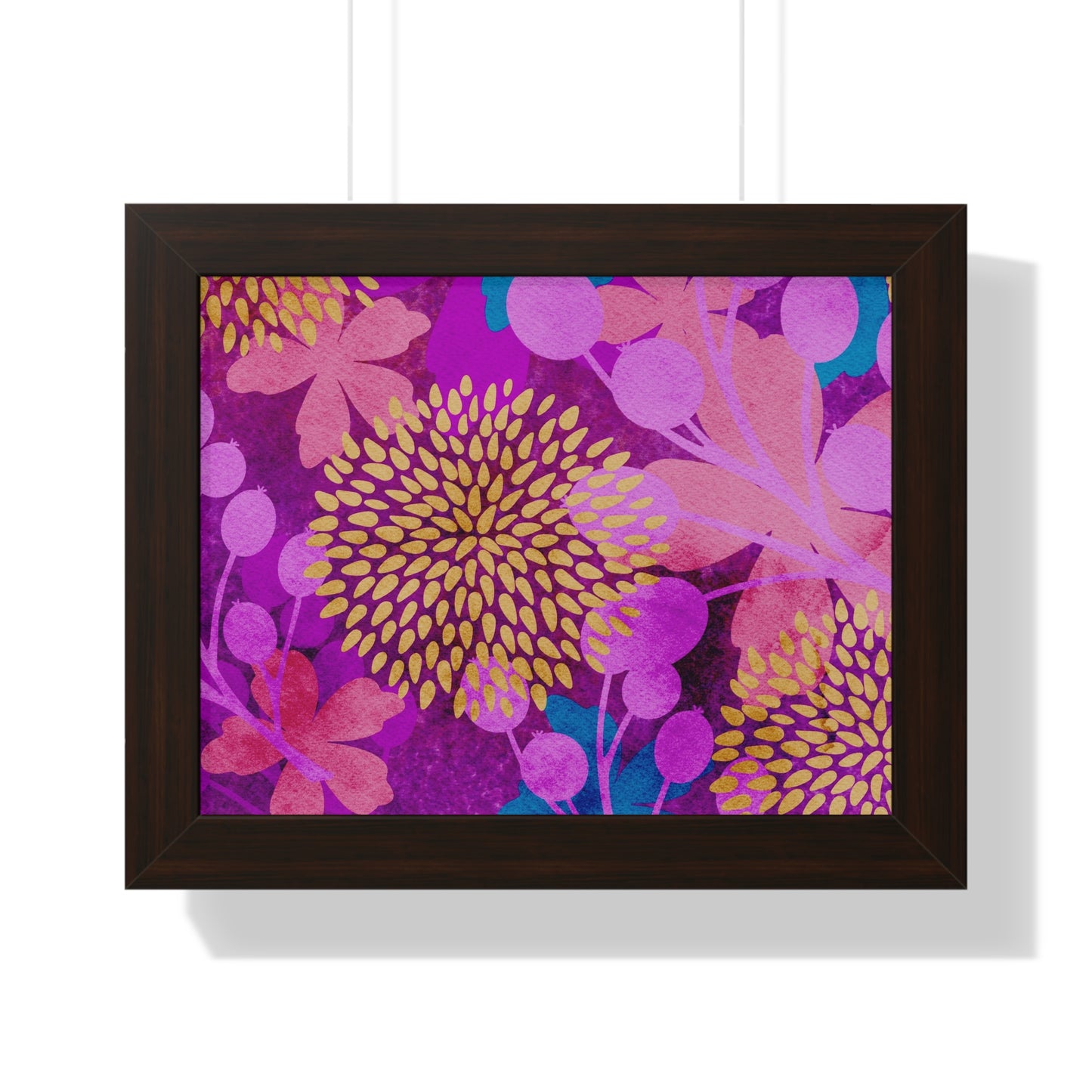 Blossom Bliss Framed Horizontal Poster