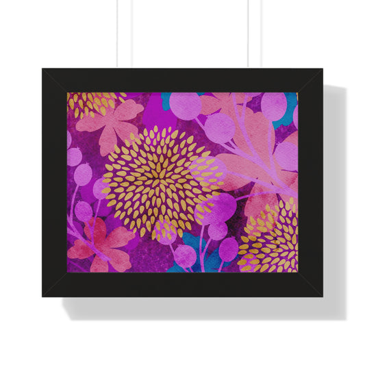 Blossom Bliss Framed Horizontal Poster